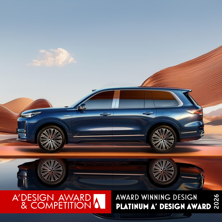 Geely Galaxy M9 by Geely Design Wins Platinum in A’ Automobile Industry Awards