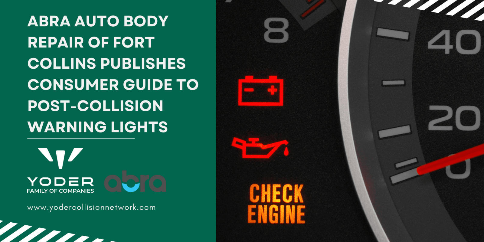 ABRA Auto Body Repair of Fort Collins Publishes Consumer Guide to Post-Collision Warning Lights