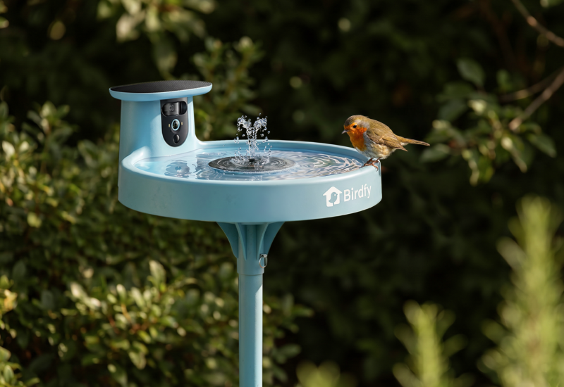 Before Summer Ends, Bring Home Birdfy’s Award-Winning Bird Baths to Help Feathered Friends Stay Cool