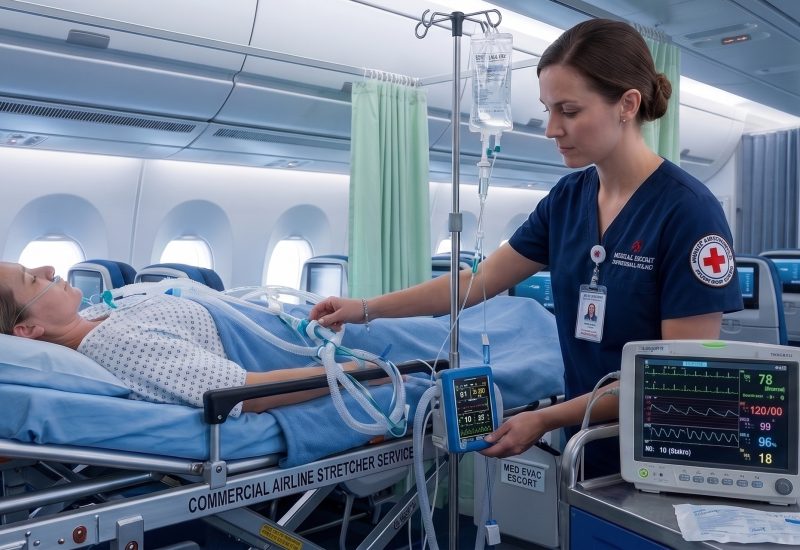 RN MEDFLIGHTS LLC Expands International Stretcher Service on Commercial Airlines for Patients Who Cannot Sit Upright