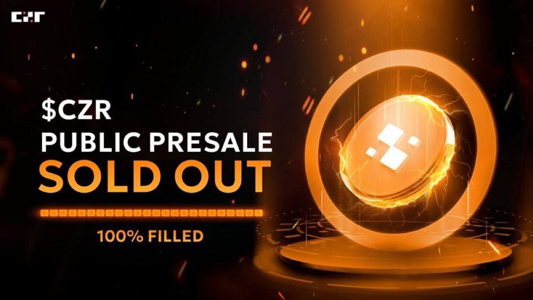CZR Token Public Sale Draws Strong Demand Ahead of October 1 Launch